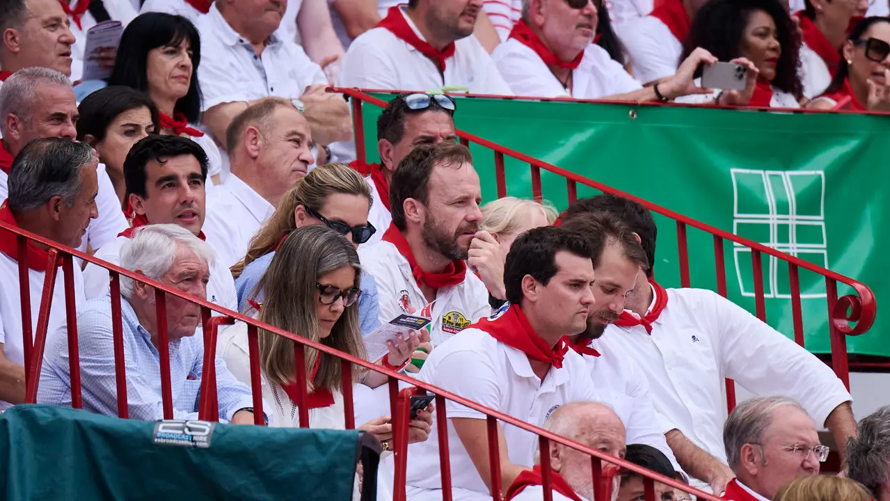 Sexta corrida de la Feria del Toro de San Fermín 2025 con toros de José Escolar para Rafaelillo, Fernando Robleño y Juan de Castilla. PABLO LASAOSA