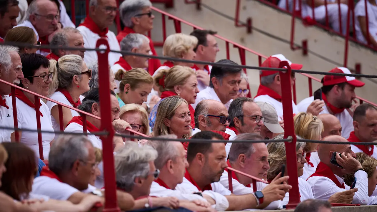 Sexta corrida de la Feria del Toro de San Fermín 2025 con toros de José Escolar para Rafaelillo, Fernando Robleño y Juan de Castilla. PABLO LASAOSA
