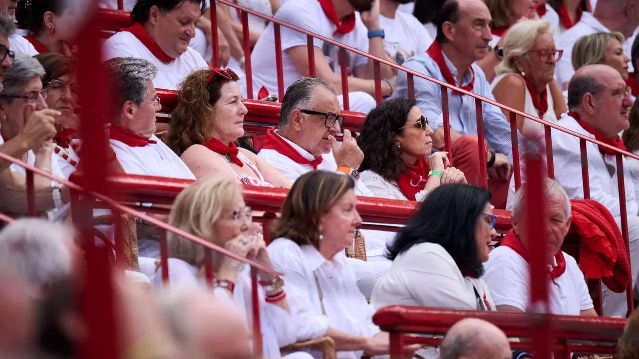 Sexta corrida de la Feria del Toro de San Fermín 2025 con toros de José Escolar para Rafaelillo, Fernando Robleño y Juan de Castilla. PABLO LASAOSA