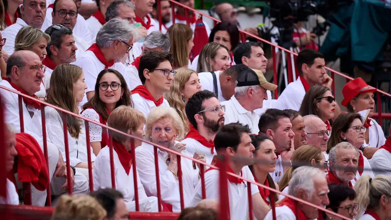 Sexta corrida de la Feria del Toro de San Fermín 2025 con toros de José Escolar para Rafaelillo, Fernando Robleño y Juan de Castilla. PABLO LASAOSA