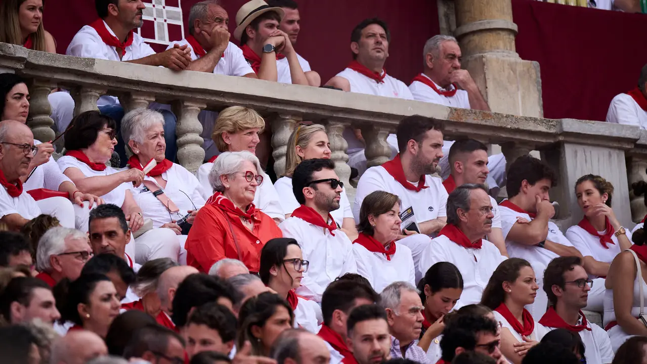 Sexta corrida de la Feria del Toro de San Fermín 2025 con toros de José Escolar para Rafaelillo, Fernando Robleño y Juan de Castilla. PABLO LASAOSA