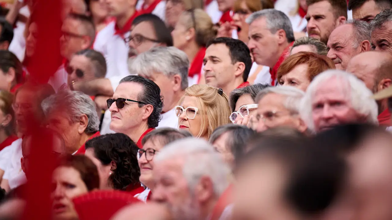 Sexta corrida de la Feria del Toro de San Fermín 2025 con toros de José Escolar para Rafaelillo, Fernando Robleño y Juan de Castilla. PABLO LASAOSA