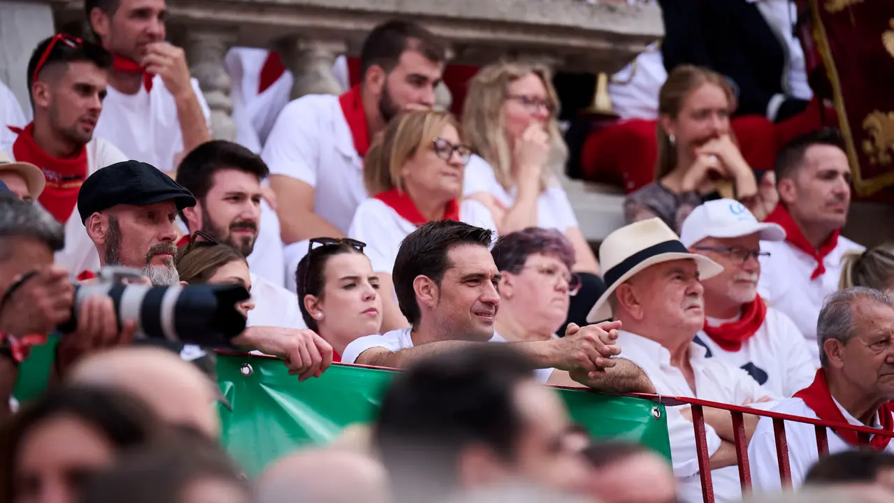 Sexta corrida de la Feria del Toro de San Fermín 2025 con toros de José Escolar para Rafaelillo, Fernando Robleño y Juan de Castilla. PABLO LASAOSA