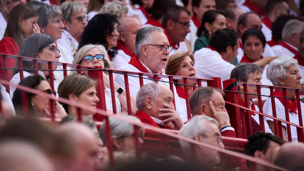 Sexta corrida de la Feria del Toro de San Fermín 2025 con toros de José Escolar para Rafaelillo, Fernando Robleño y Juan de Castilla. PABLO LASAOSA