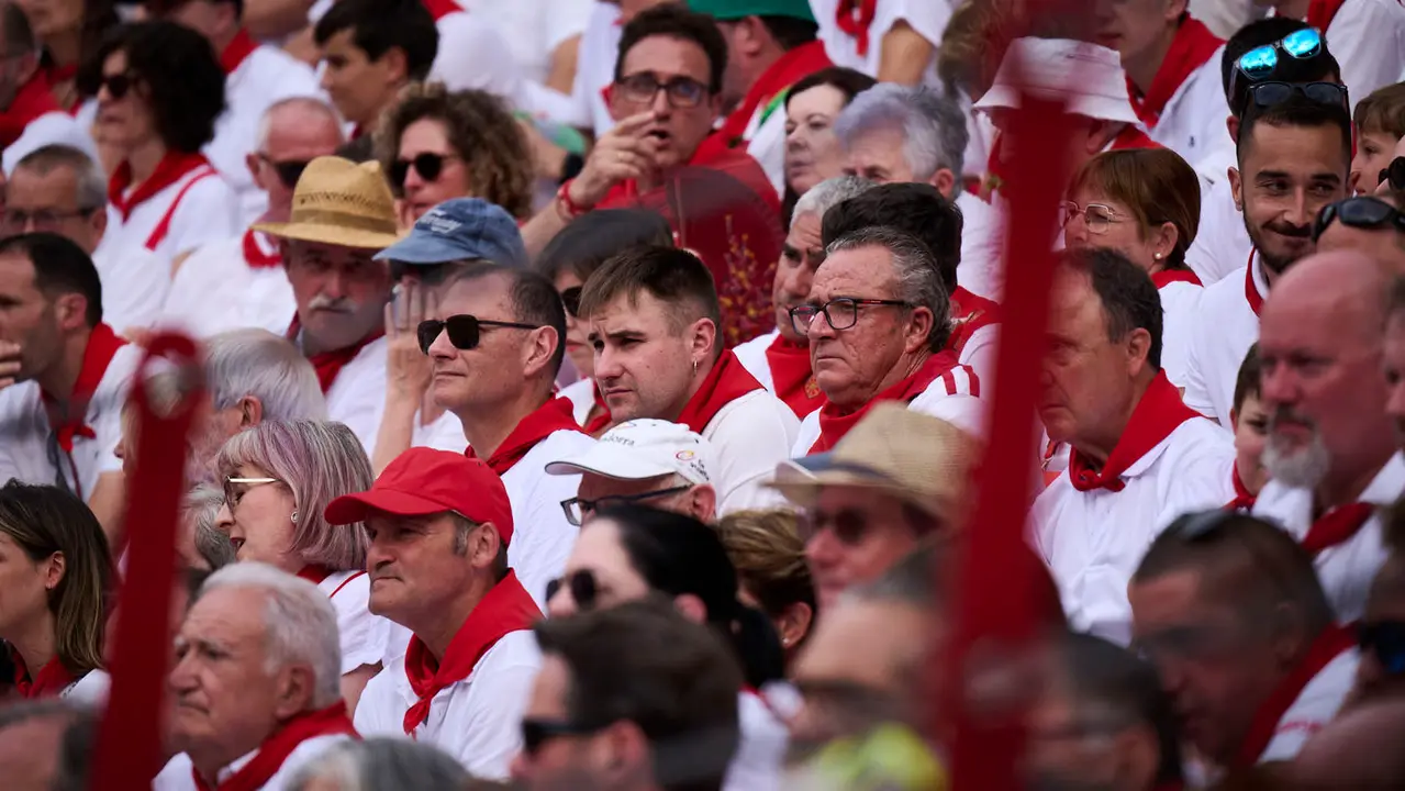 Sexta corrida de la Feria del Toro de San Fermín 2025 con toros de José Escolar para Rafaelillo, Fernando Robleño y Juan de Castilla. PABLO LASAOSA