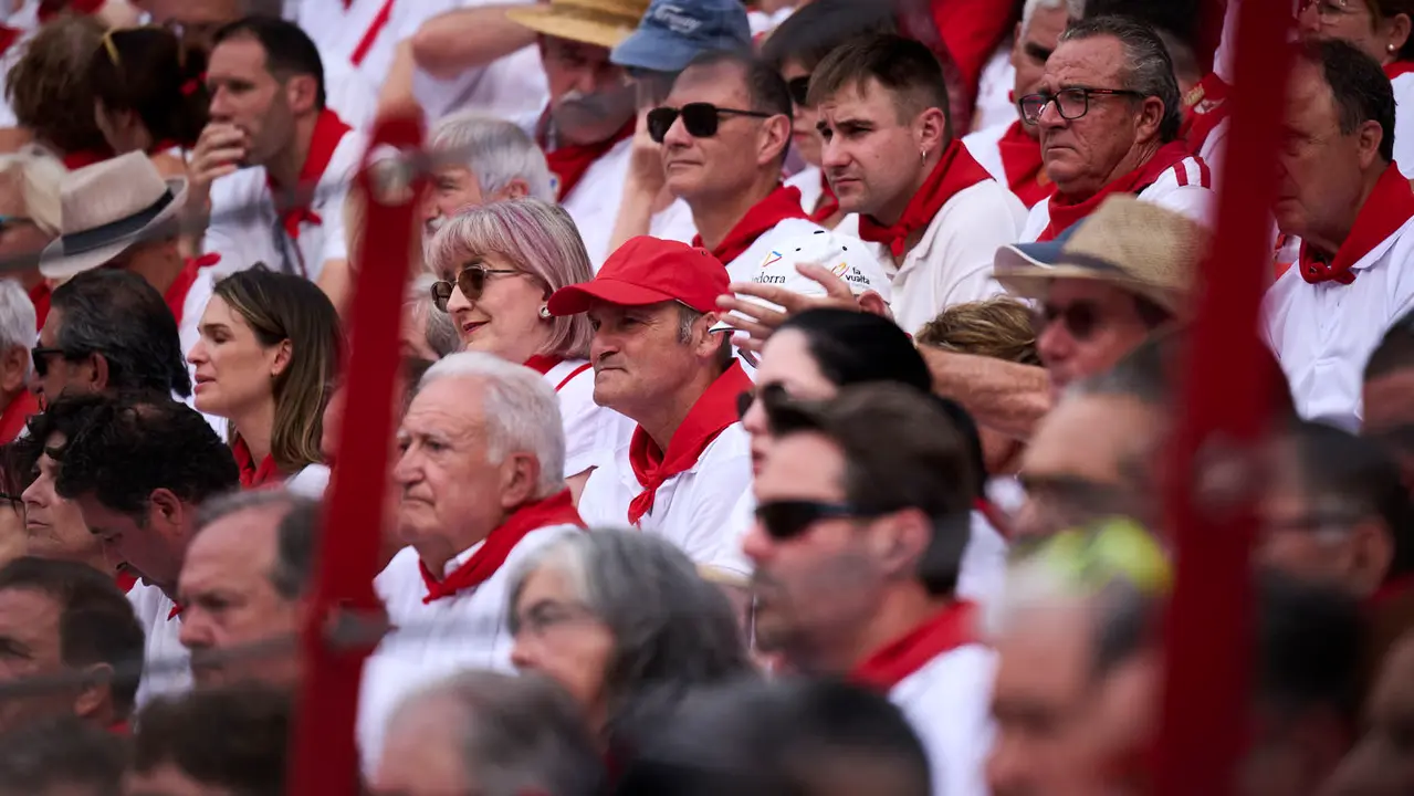 Sexta corrida de la Feria del Toro de San Fermín 2025 con toros de José Escolar para Rafaelillo, Fernando Robleño y Juan de Castilla. PABLO LASAOSA