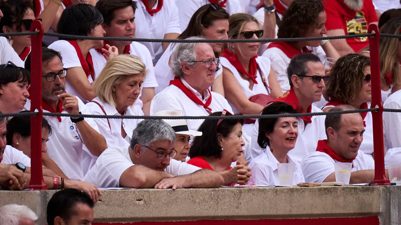 Sexta corrida de la Feria del Toro de San Fermín 2025 con toros de José Escolar para Rafaelillo, Fernando Robleño y Juan de Castilla. PABLO LASAOSA