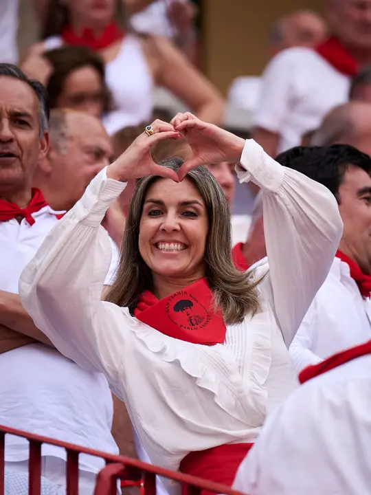Sexta corrida de la Feria del Toro de San Fermín 2025 con toros de José Escolar para Rafaelillo, Fernando Robleño y Juan de Castilla. PABLO LASAOSA