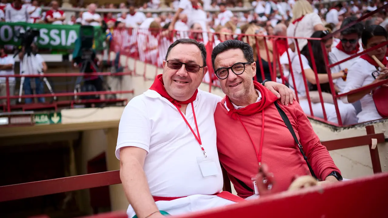 Sexta corrida de la Feria del Toro de San Fermín 2025 con toros de José Escolar para Rafaelillo, Fernando Robleño y Juan de Castilla. PABLO LASAOSA