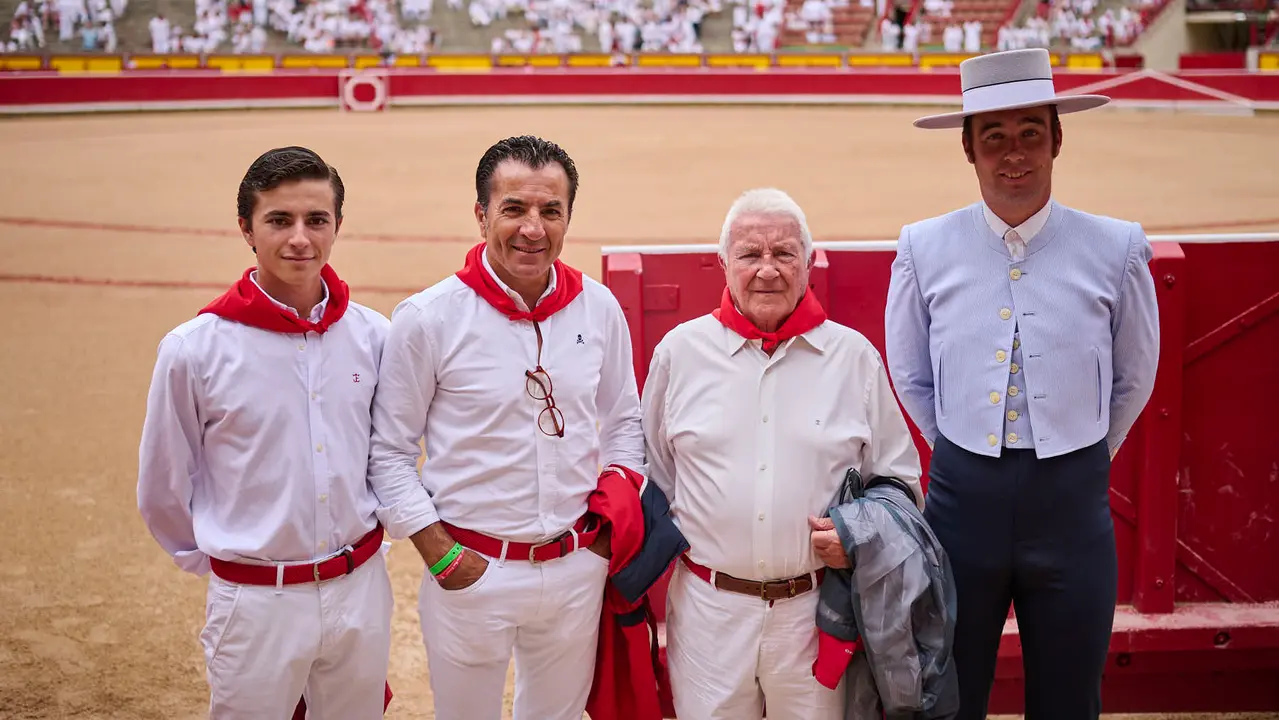 Sexta corrida de la Feria del Toro de San Fermín 2025 con toros de José Escolar para Rafaelillo, Fernando Robleño y Juan de Castilla. PABLO LASAOSA