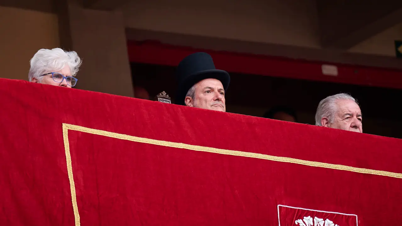 Sexta corrida de la Feria del Toro de San Fermín 2025 con toros de José Escolar para Rafaelillo, Fernando Robleño y Juan de Castilla. PABLO LASAOSA