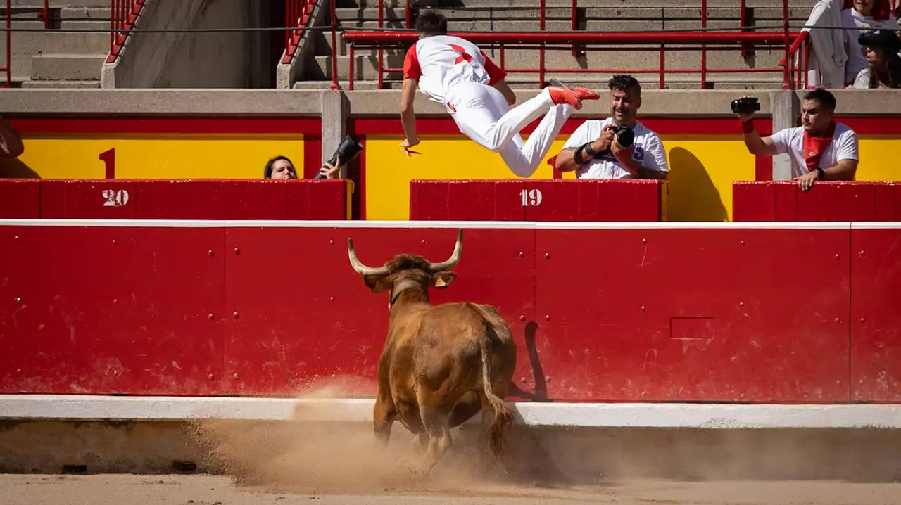 Concurso de anillas en la plaza de toros de Pamplona. Maite H. Mateo..-06