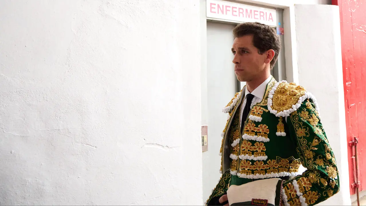 Séptima corrida de la Feria del Toro de San Fermín 2025 con toros de La Palmosilla para Jiménez Fortes, Fernando Adrián y Ginés Marín. IÑIGO ALZUGARAY