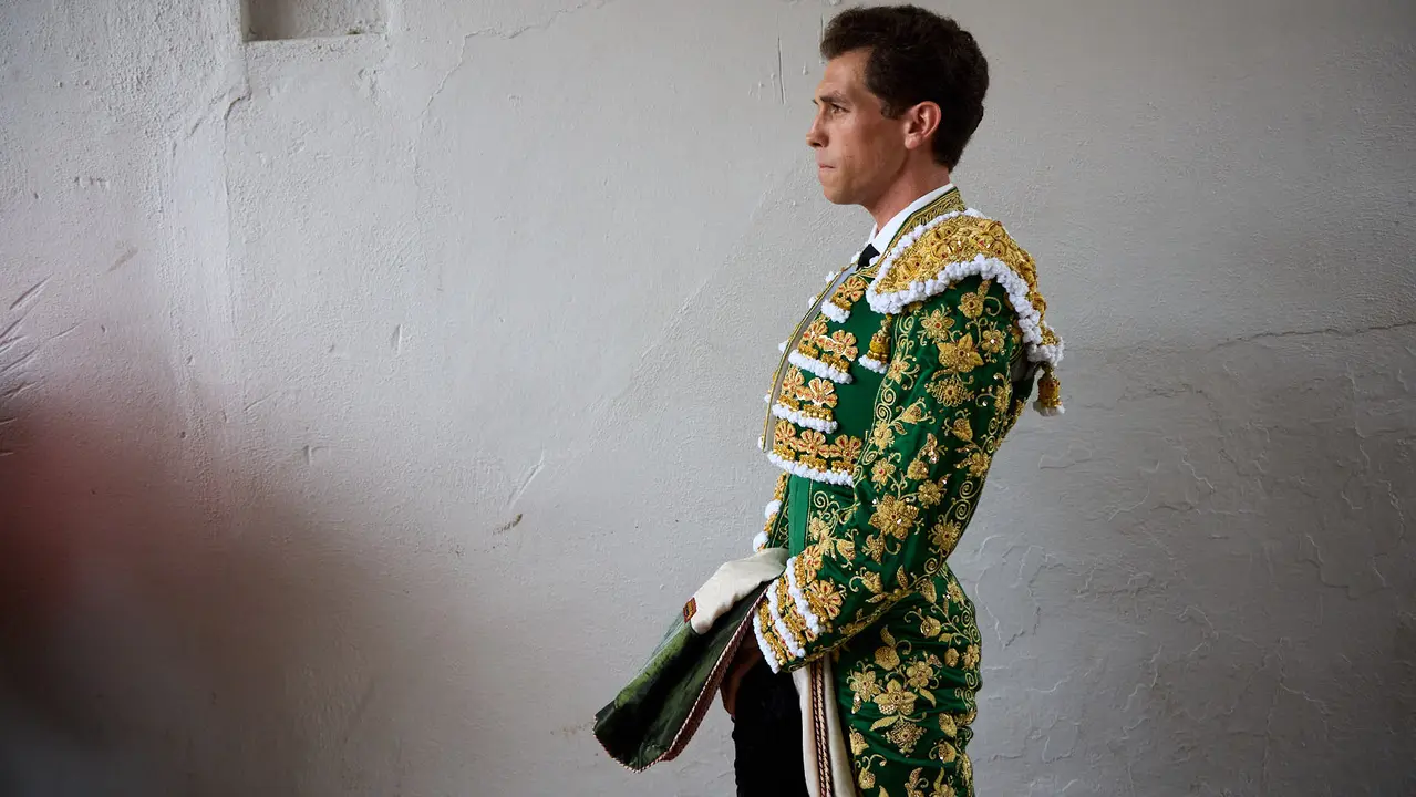 Séptima corrida de la Feria del Toro de San Fermín 2025 con toros de La Palmosilla para Jiménez Fortes, Fernando Adrián y Ginés Marín. IÑIGO ALZUGARAY