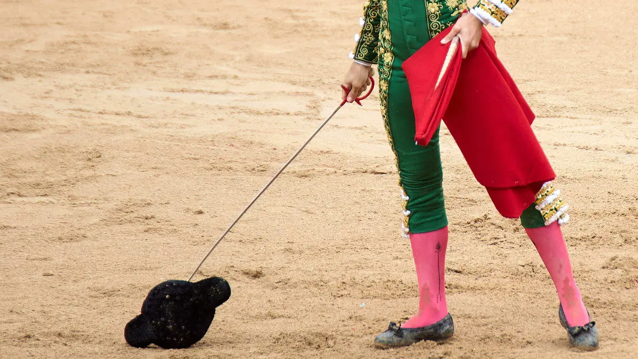 Séptima corrida de la Feria del Toro de San Fermín 2025 con toros de La Palmosilla para Jiménez Fortes, Fernando Adrián y Ginés Marín. IÑIGO ALZUGARAY
