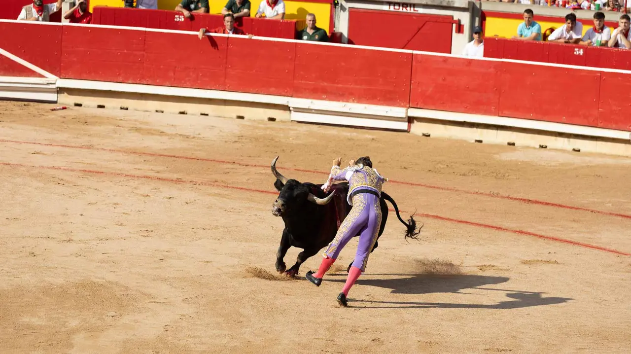 Última corrida de la Feria de San Fermín. Maite H. Mateo..-14
