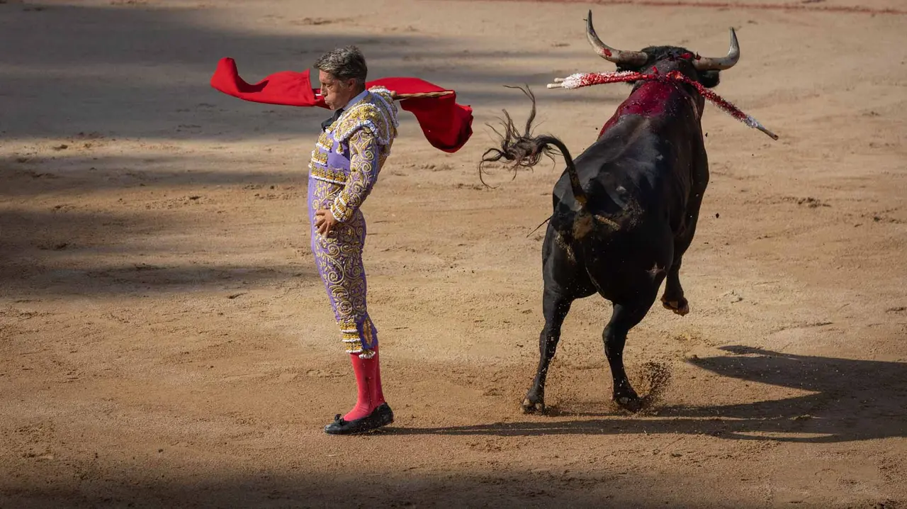 Última corrida de la Feria de San Fermín. Maite H. Mateo..-17