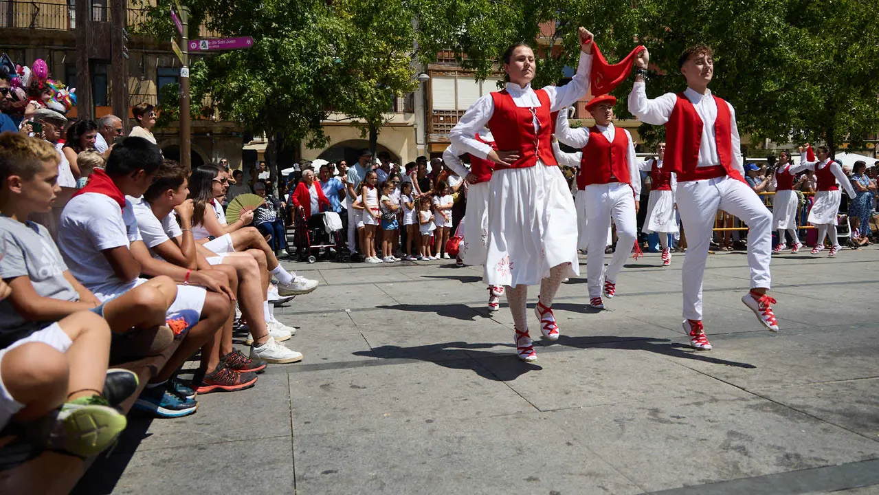 Chupinazo Estella 2025. IÑIGO ALZUGARAY