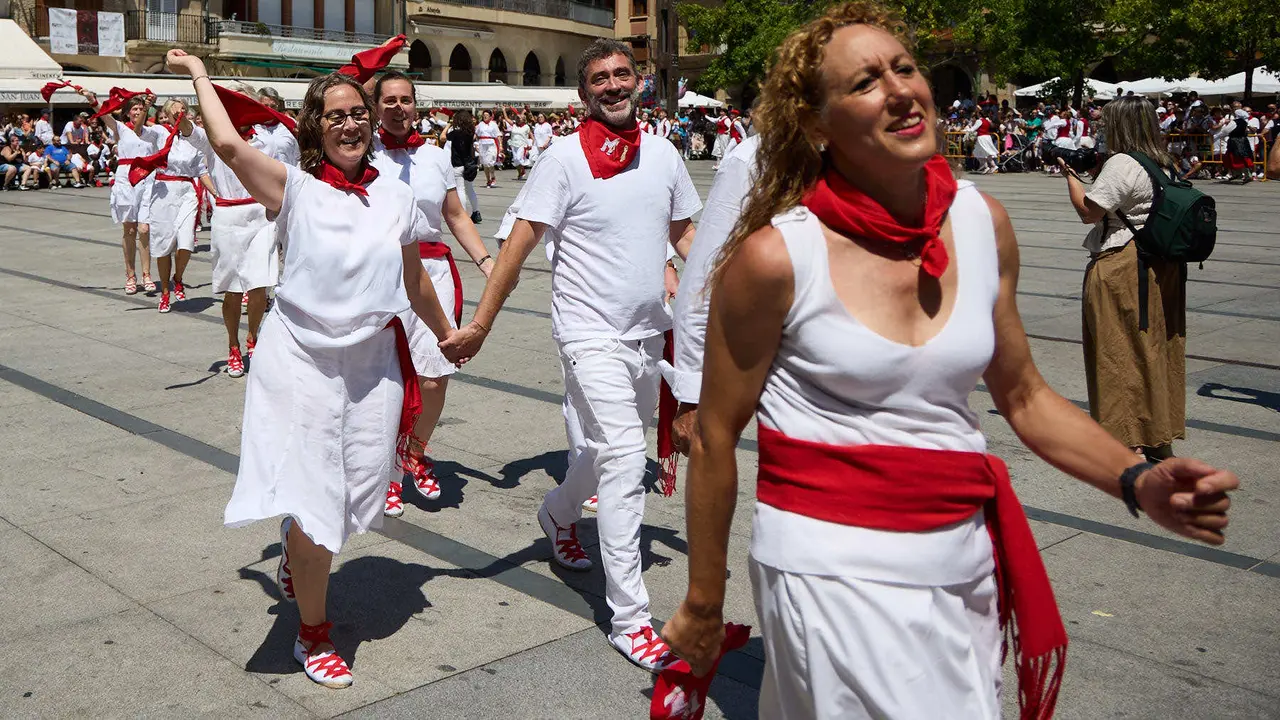 Chupinazo Estella 2025. IÑIGO ALZUGARAY