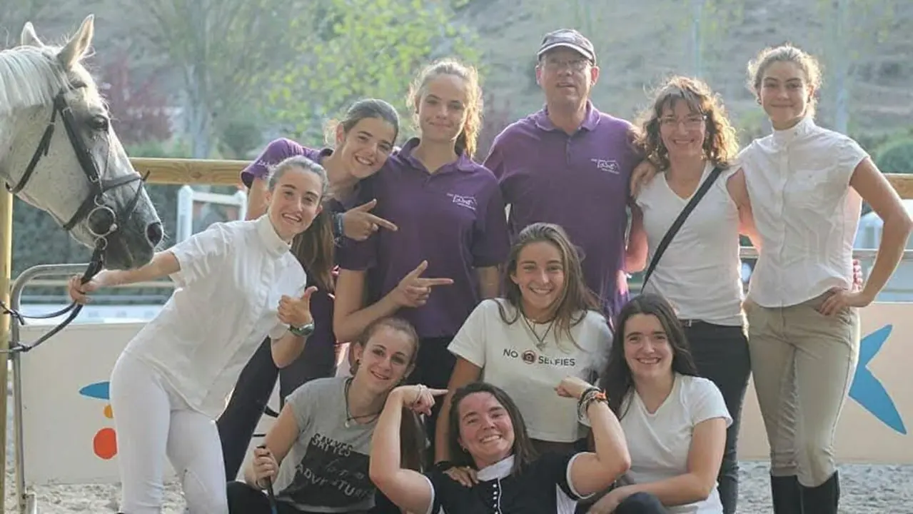 Los 20 años en imágenes de la Escuela de Hípica de Zolina. CEDIDA
