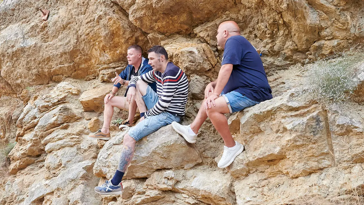 Tercer encierro del Pilón de Falces con vacas de Teodoro Vergara. IRANZU LARRASOAÑA