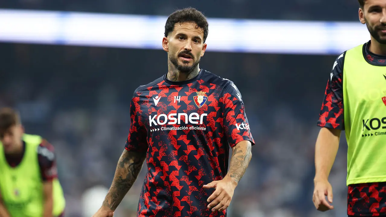 Rubén García es uno de los titulares esta noche ante el Real Madrid. CA Osasuna.
