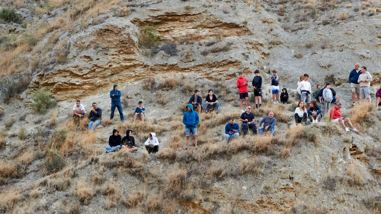 Quinto encierro del Pilón de Falces con vacas de Eulogio Mateo. IRANZU LARRASOAÑA