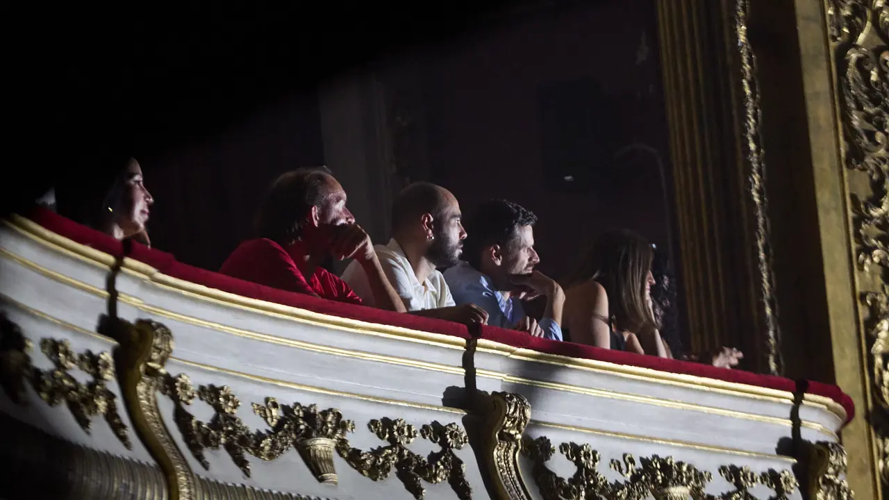 Concierto Guitarra Coral de Yerai Cortés en el Teatro Gayarre de Pamplona dentro del ciclo Escenario Siglo XXI de la XII edición del festival Flamenco On Fire. IÑIGO ALZUGARAY