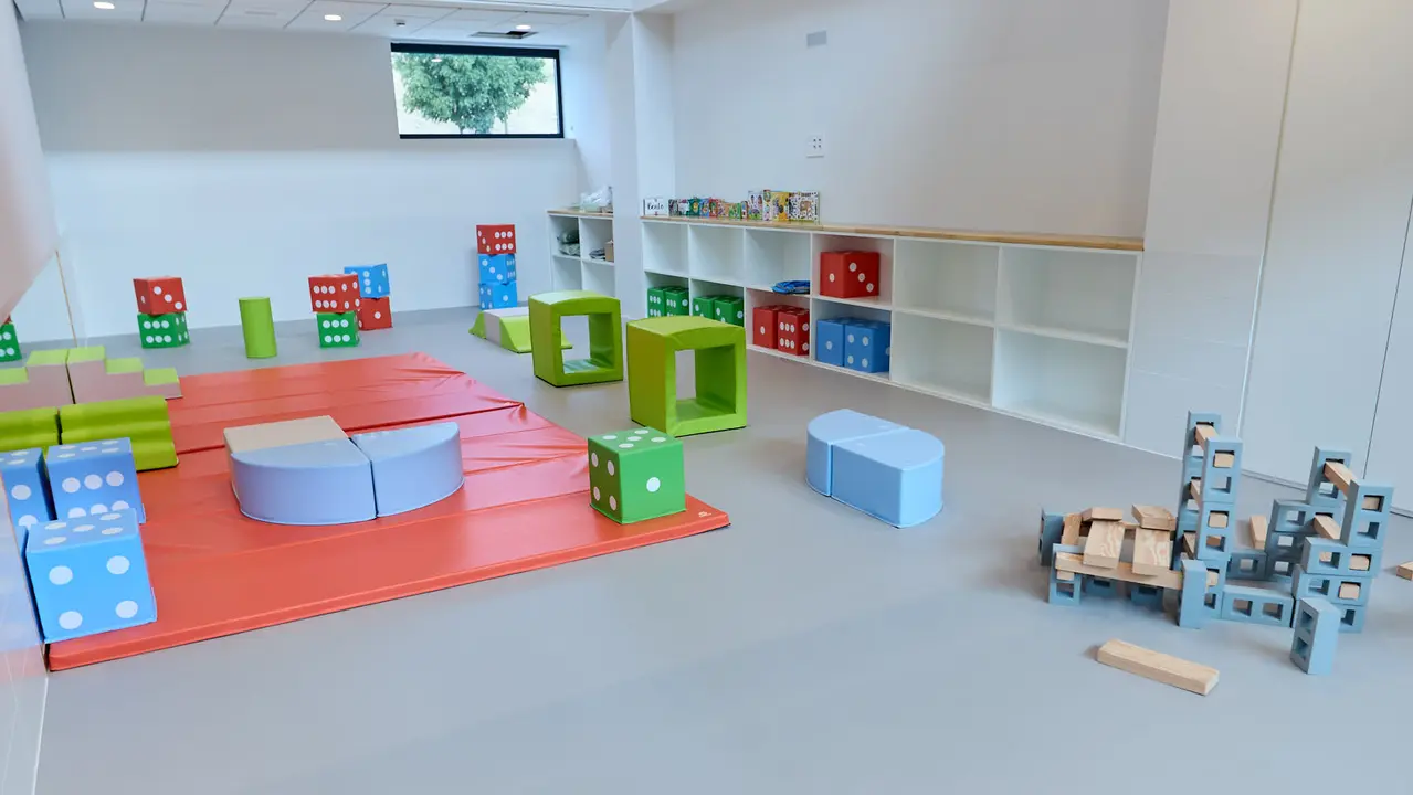 Nueva escuela Infantil Egunsenti en Erripagaña. IÑIGO ALZUGARAY