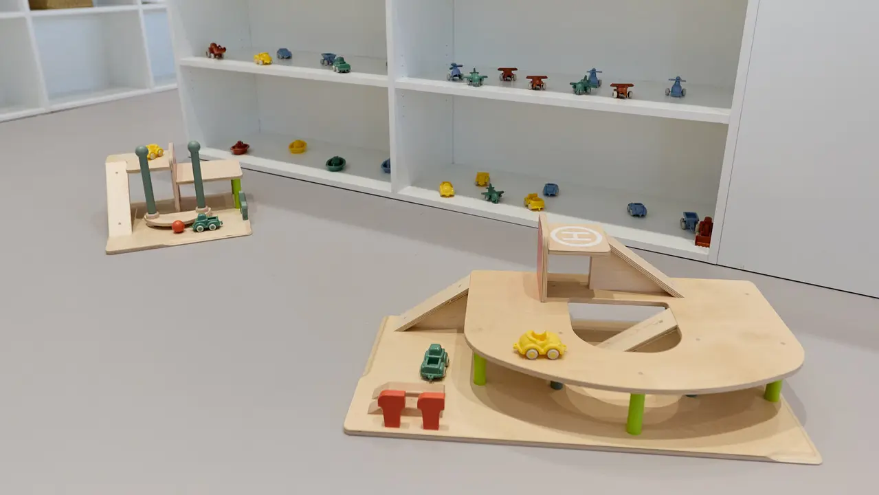 Nueva escuela Infantil Egunsenti en Erripagaña. IÑIGO ALZUGARAY