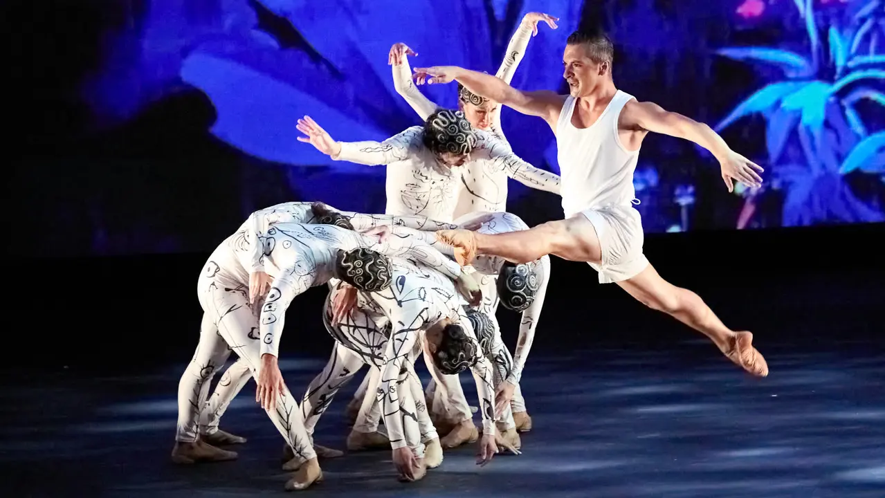 Espectáculo de danza Romance Sonámbulo de la compañía Antonio Najarro en el auditorio Baluarte de Pamplona durante de la XII edición del festival Flamenco On Fire. IÑIGO ALZUGARAY