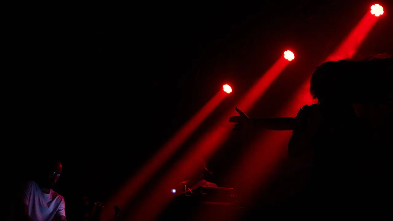 Concierto 9:30 pm de Queralt Lahoz en la sala Zentral de Pamplona durante de la XII edición del festival Flamenco On Fire. IÑIGO ALZUGARAY
