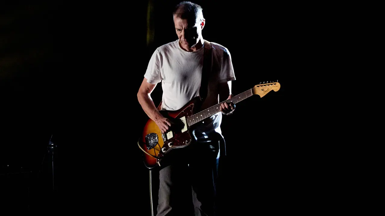 Concierto Esencial de Los Planetas en el auditorio Baluarte de Pamplona durante de la XII edición del festival Flamenco On Fire. IÑIGO ALZUGARAY