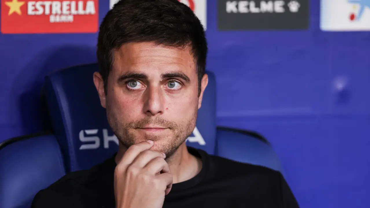 Alessio Lisci durante el partido de Osasuna ante el Espanyol. AFP7 / EUROPA PRESS