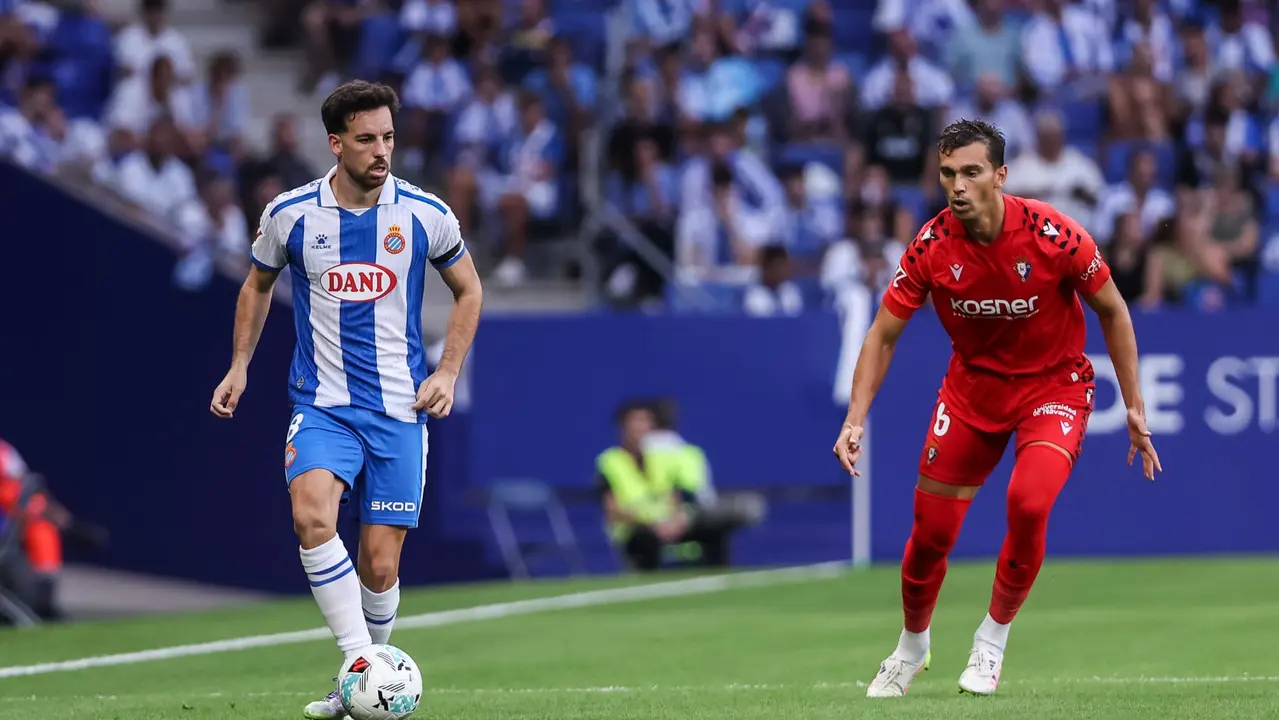 Lucas Torró durante el partido ante el Espanyol. AFP7 / EUROPA PRESS