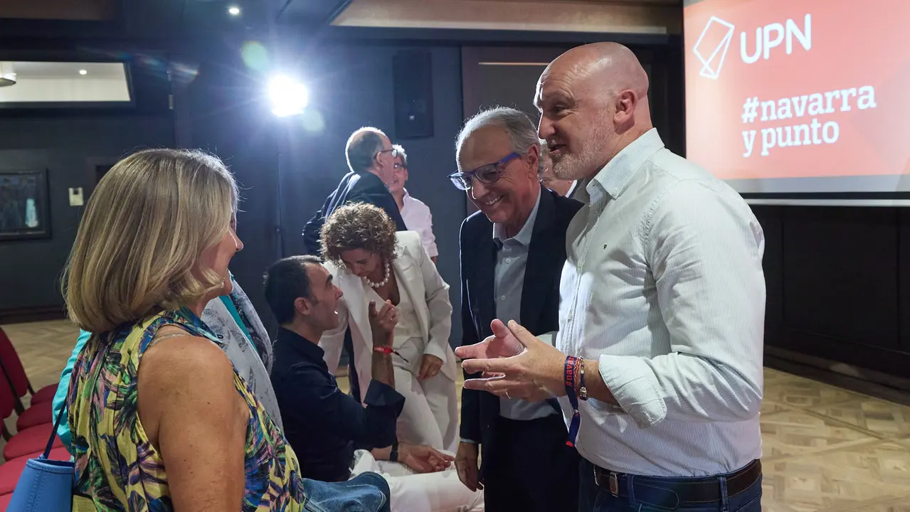 UPN celebra el acto de apertura del curso político con la intervención de su presidenta Cristina Ibarrola. IÑIGO ALZUGARAY