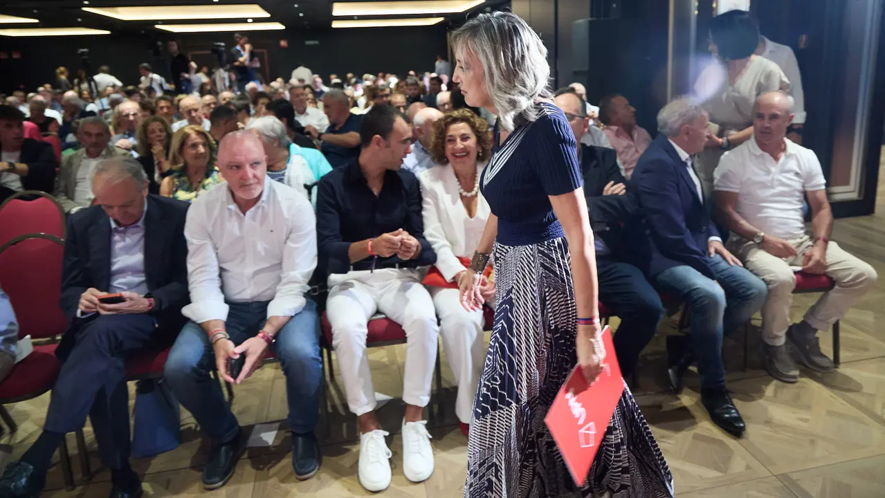 UPN celebra el acto de apertura del curso político con la intervención de su presidenta Cristina Ibarrola. IÑIGO ALZUGARAY