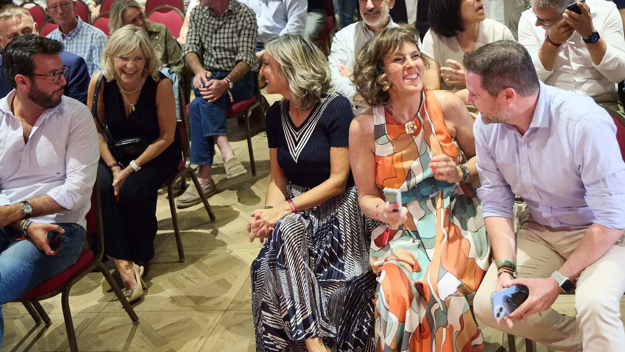 UPN celebra el acto de apertura del curso político con la intervención de su presidenta Cristina Ibarrola. IÑIGO ALZUGARAY