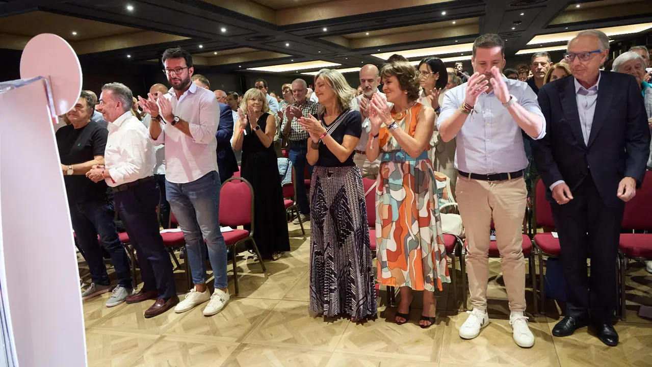 UPN celebra el acto de apertura del curso político con la intervención de su presidenta Cristina Ibarrola. IÑIGO ALZUGARAY