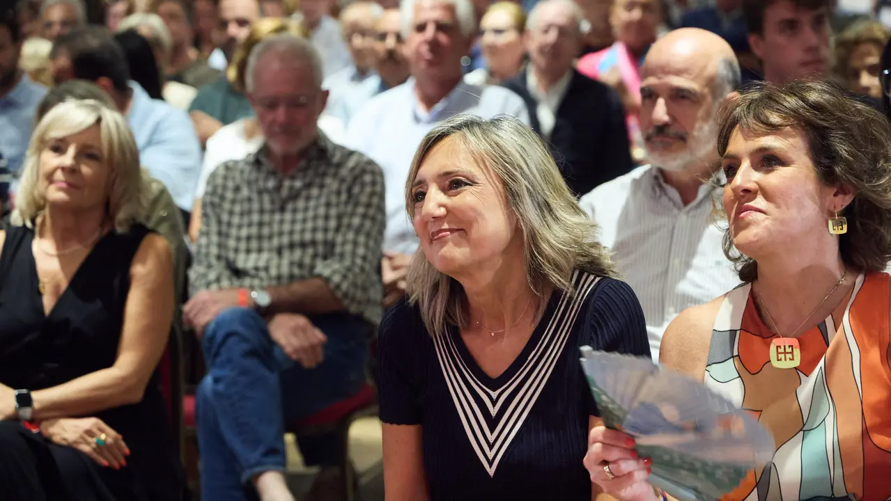 UPN celebra el acto de apertura del curso político con la intervención de su presidenta Cristina Ibarrola. IÑIGO ALZUGARAY