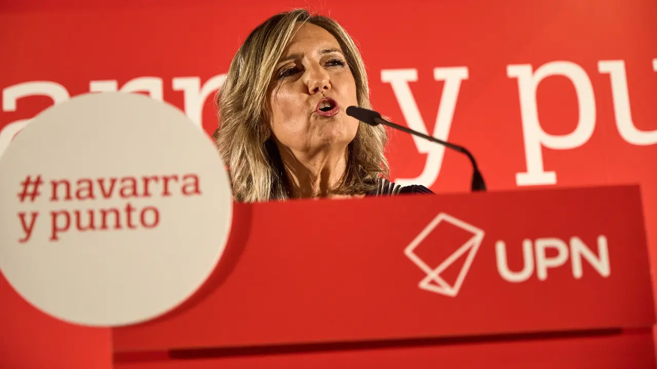 UPN celebra el acto de apertura del curso político con la intervención de su presidenta Cristina Ibarrola. IÑIGO ALZUGARAY