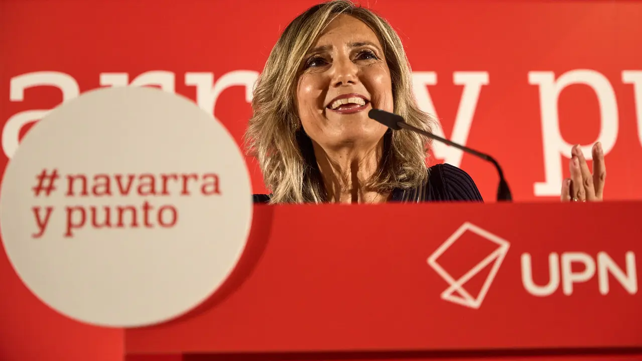 UPN celebra el acto de apertura del curso político con la intervención de su presidenta Cristina Ibarrola. IÑIGO ALZUGARAY
