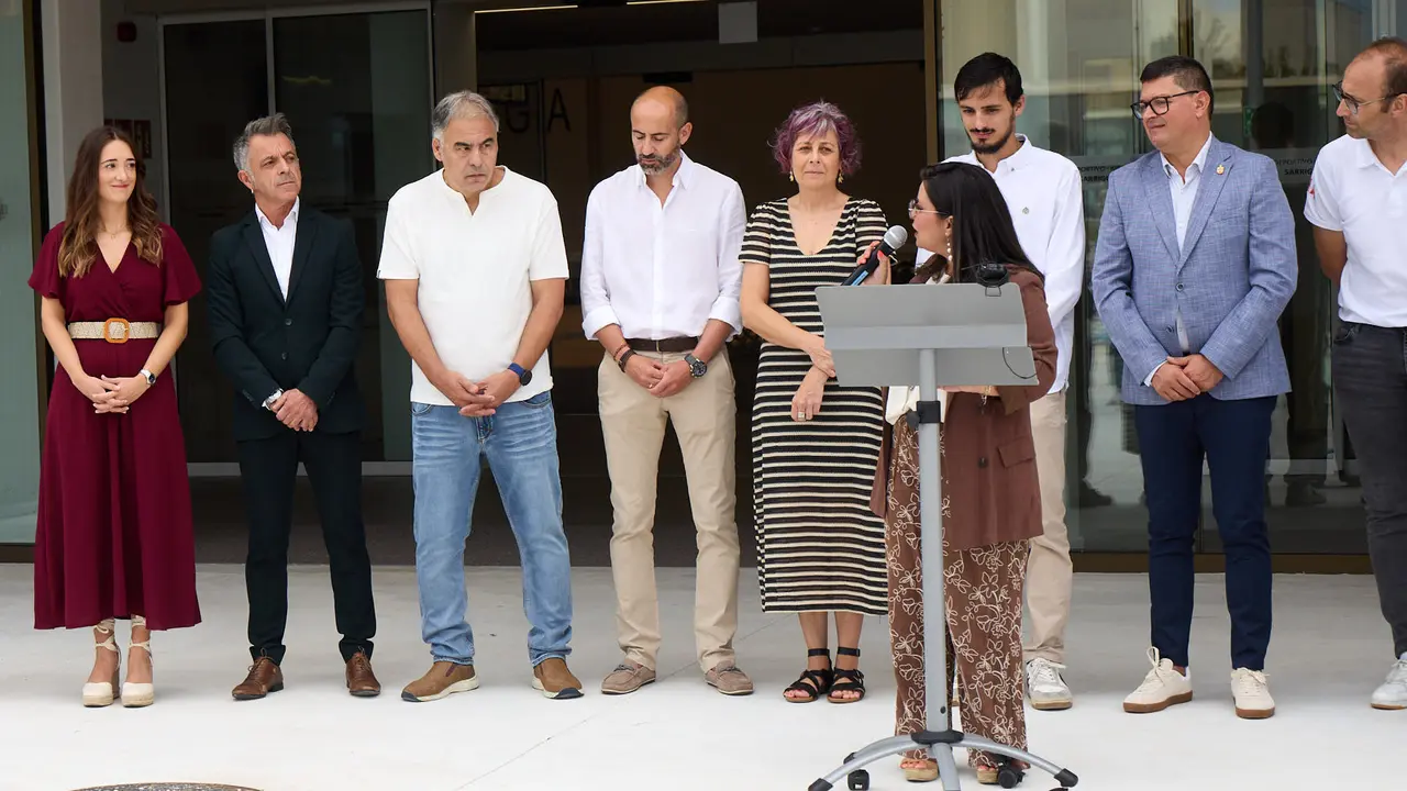 Inauguración del Polideportivo de Sarriguren. IÑIGO ALZUGARAY