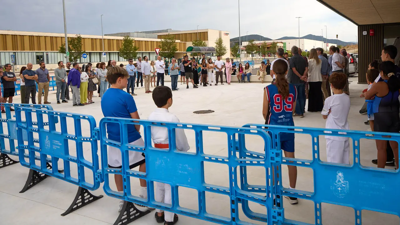 Inauguración del Polideportivo de Sarriguren. IÑIGO ALZUGARAY