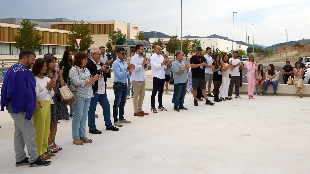 Inauguración del Polideportivo de Sarriguren. IÑIGO ALZUGARAY