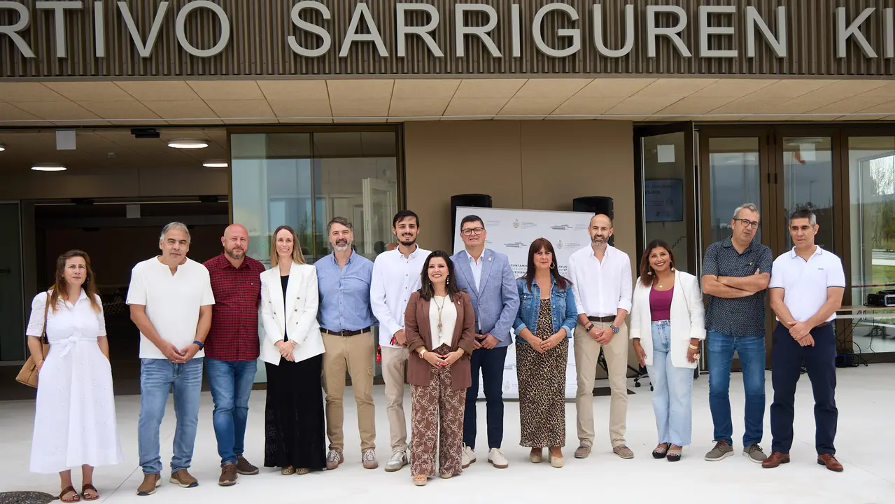 Inauguración del Polideportivo de Sarriguren. IÑIGO ALZUGARAY