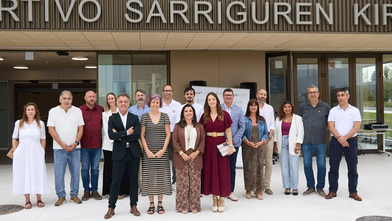 Inauguración del Polideportivo de Sarriguren. IÑIGO ALZUGARAY
