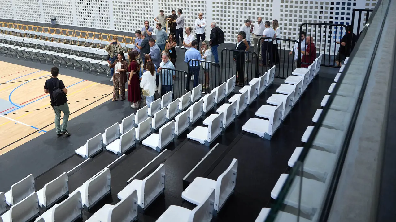 Inauguración del Polideportivo de Sarriguren. IÑIGO ALZUGARAY
