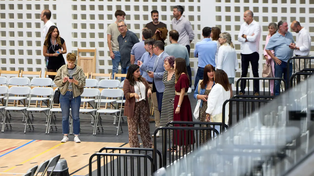 Inauguración del Polideportivo de Sarriguren. IÑIGO ALZUGARAY