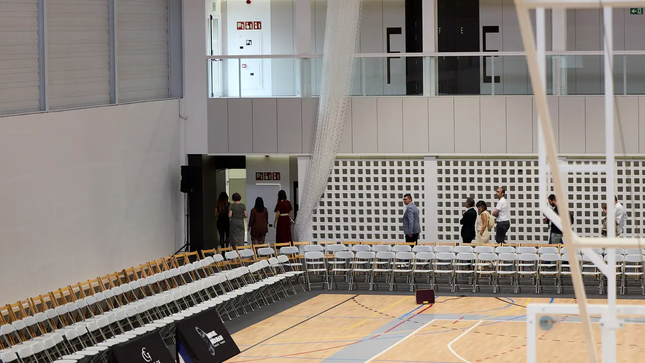 Inauguración del Polideportivo de Sarriguren. IÑIGO ALZUGARAY
